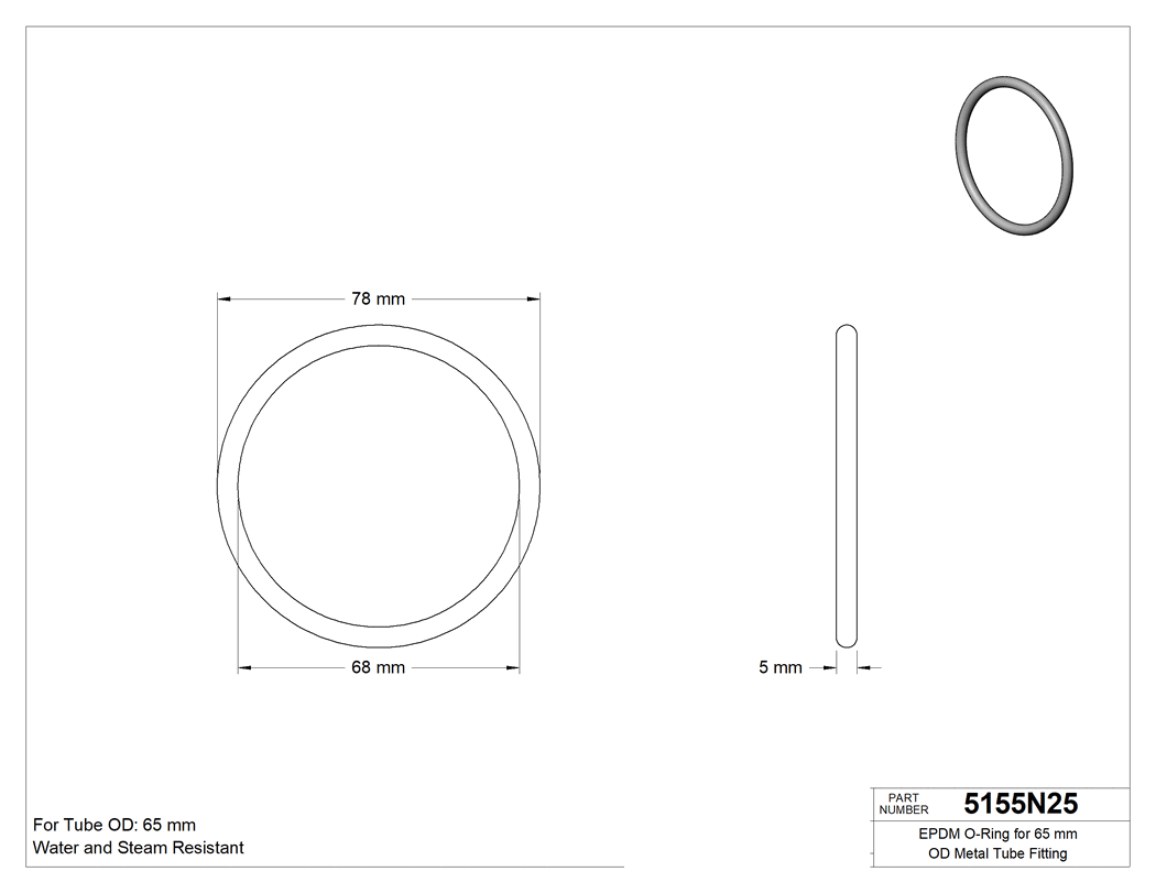 Technical drawing - 5155N25